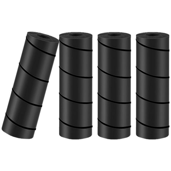 4pcs Sturdy Bed Frame Foot Protectors Easy Cutting Foam Pad to Preventing Furniture Damage and Floor Scratches