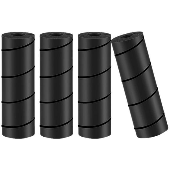 4pcs Sturdy Bed Frame Foot Protectors Easy Cutting Foam Pad to Preventing Furniture Damage and Floor Scratches