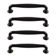 thumbnail image 1 of Milisten Grease Resistant Cabinet Door Knob Black 4Pcs 11X2.1In, 1 of 5