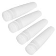 4pcs Sub Bottles Silicone Empty Bottles Simple Cosmetics Storage