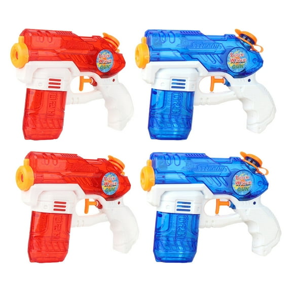4pcs Summer Beach Water Sprayer Pool Water Shooter Toy Bathroom Water Guns Toy