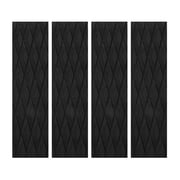 4pcs Surfboard Traction Pads EVA Surfing Skimboard Deck Traction Pads Anti-Slip Front Tail Pad for Surfboards,Kiteboard