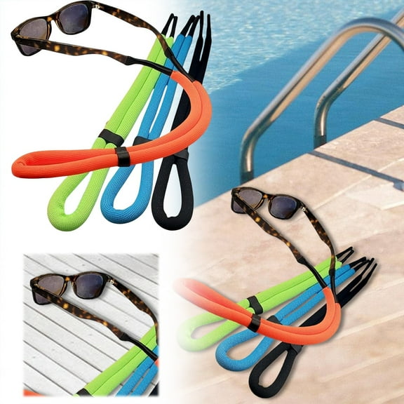 4pcs Swimming Goggles Retainer Straps - Buoyant Material, Adjustable/Secure Fit, Universal Compatibility, Ideal for Swimming/Diving