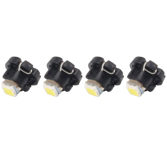4pcs T3 White 1210 3528 SMD LED Dashboard Dash Light Lamp Bulb for Car
