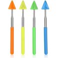 thumbnail image 1 of 4pcs Teacher Pointer Stick Arrow, Telescopic Pointer Stick Funny Arrow Pointer Triangular Retractable Pointer Extendable Handheld Guiding Stick for School Office Presentation Classroom$$Office, 1 of 7