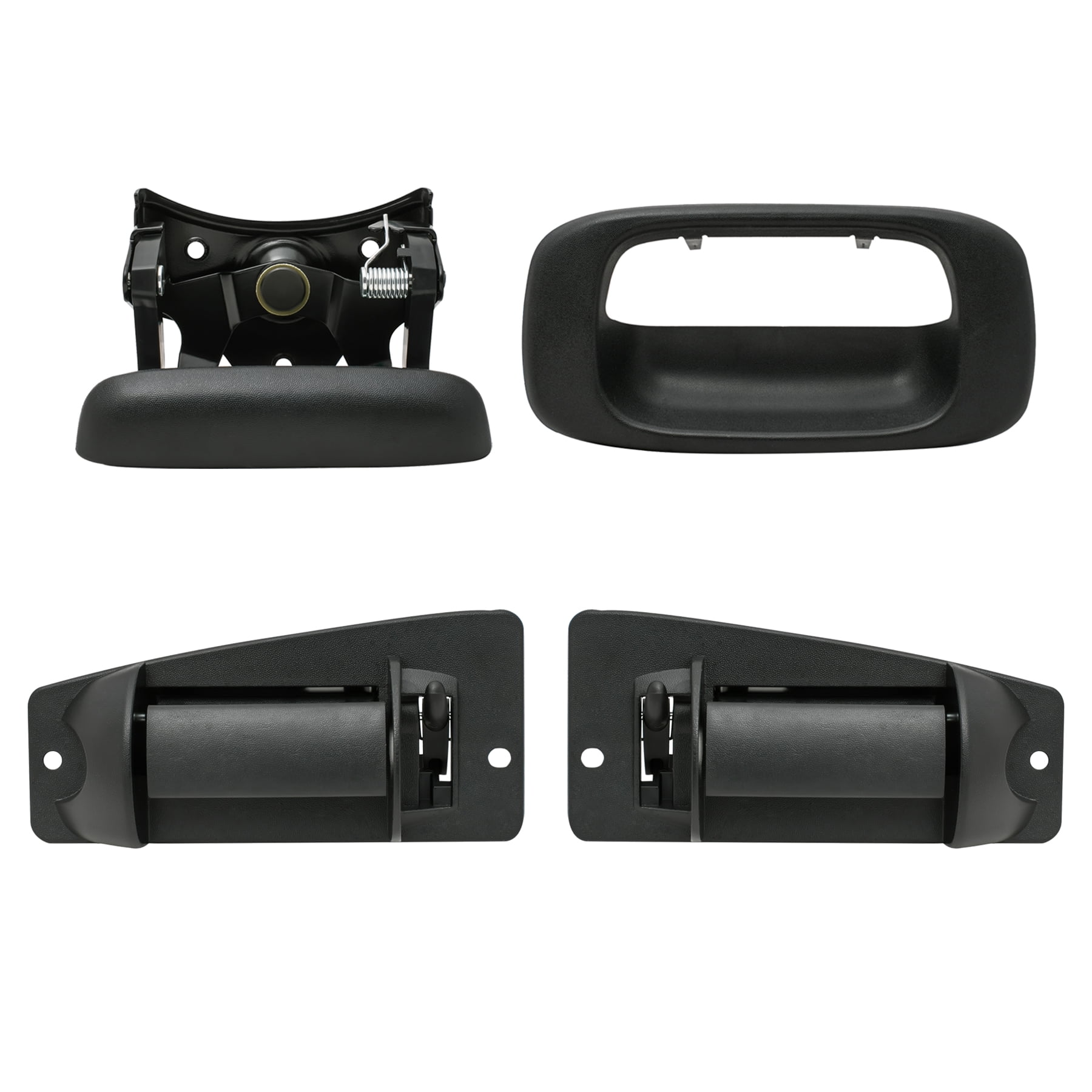 Exterior Door Handle For 1999-2006 Chevrolet Silverado 1500 Front Left or right Textured 15034985 15034986 - 34