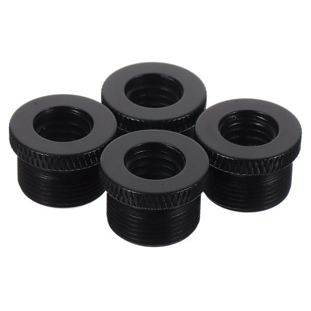 4pcs Thread Adapter Screw Thread Adapter 3/8 To 5/8 Inch Microphone
