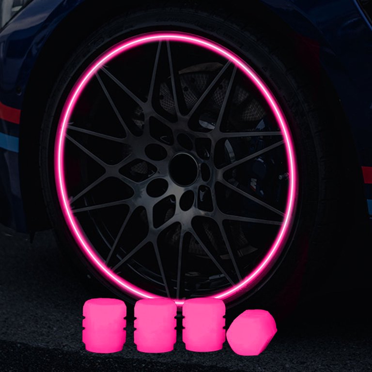  20PCS Fluorescent Car Tire Valve Stem Caps,Vivid&Colorful Car  Decoration Car Gifts for Men/Women,Universal Glow in The Dark Tire Caps for  Car,SUV,Bicycle,Trucks,Motorcycles (Car/20pcs) : Automotive