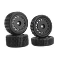 thumbnail image 1 of 4pcs Tire Wheel RC Wheel Rims 7mm Hex Upgrade Nylon Lightweight Design for 1/24 Micro B Crawler Trucks, 1 of 7
