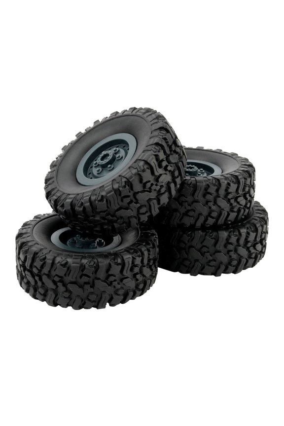 4pcs Track Wheels Spare Parts For 1/16 WPL B14 C24 FY001 Military Truck RC Car for Men Women Kids Mothers Day Gifts