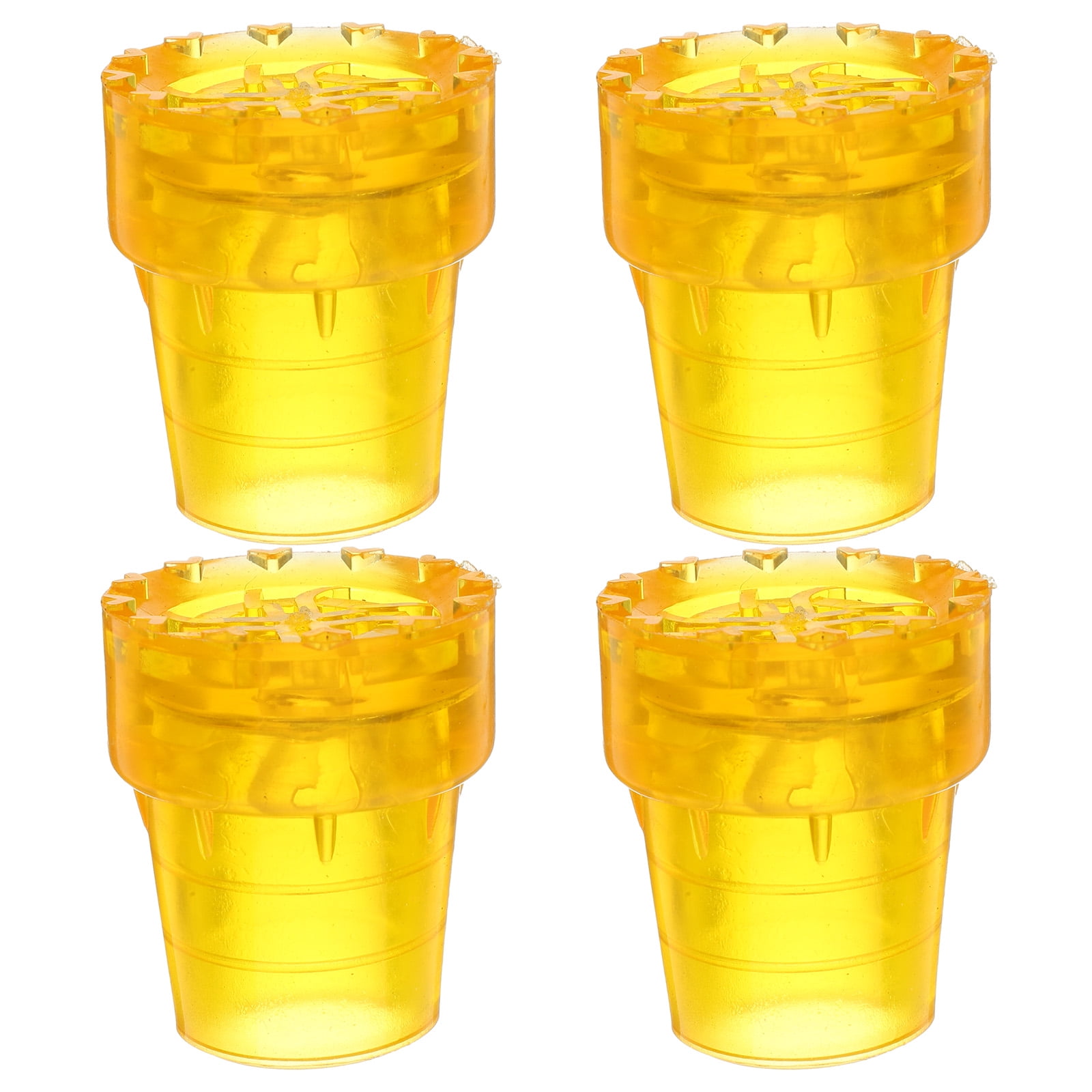 4pcs Trekking Pole Tips Nonskid Cane Foot Protectors Nonstick Crutch Tips Walking Pole Tips Replacement
