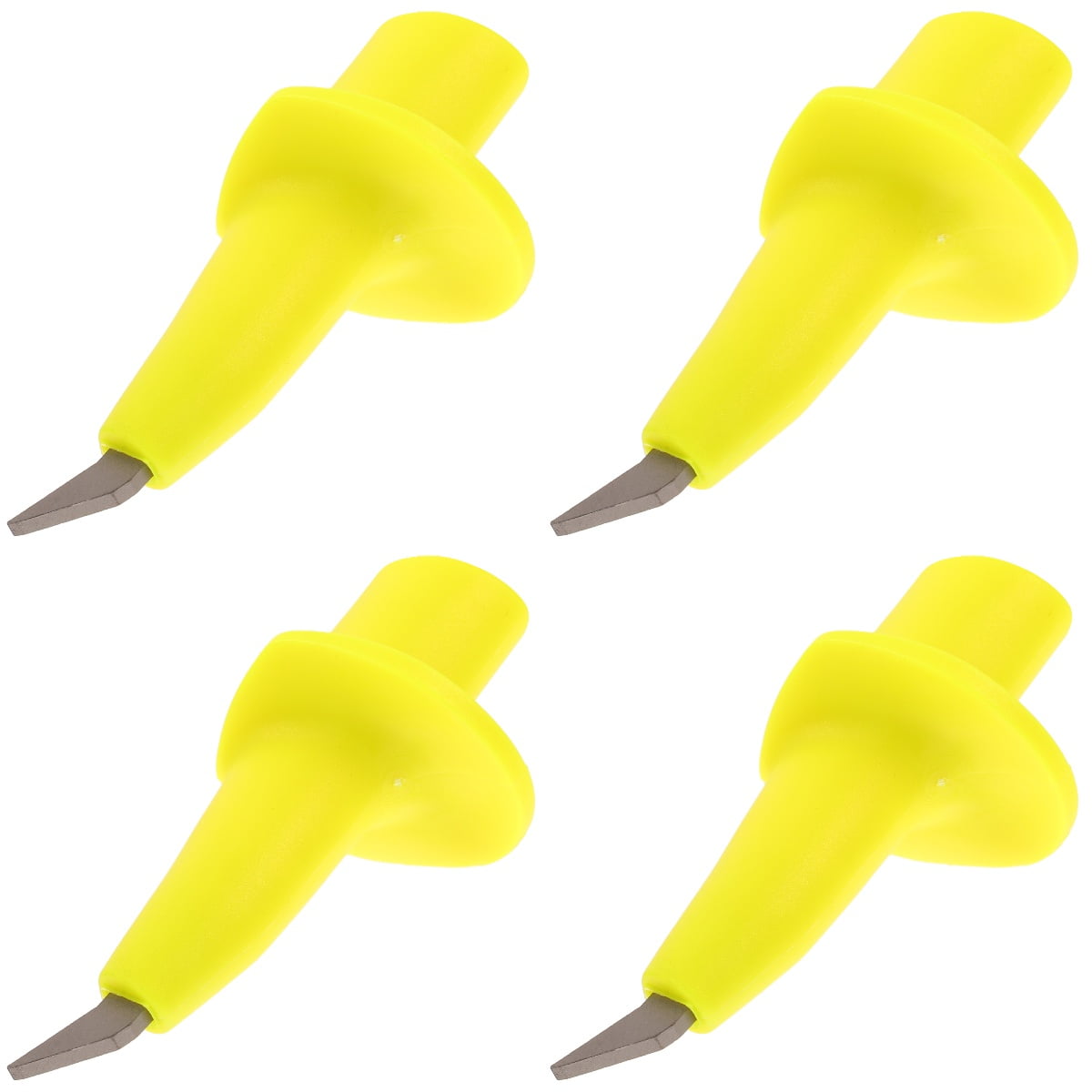 4pcs Trekking Poles Tip Replacement Ski Stick Tip Crutch Tip Cane End Cover