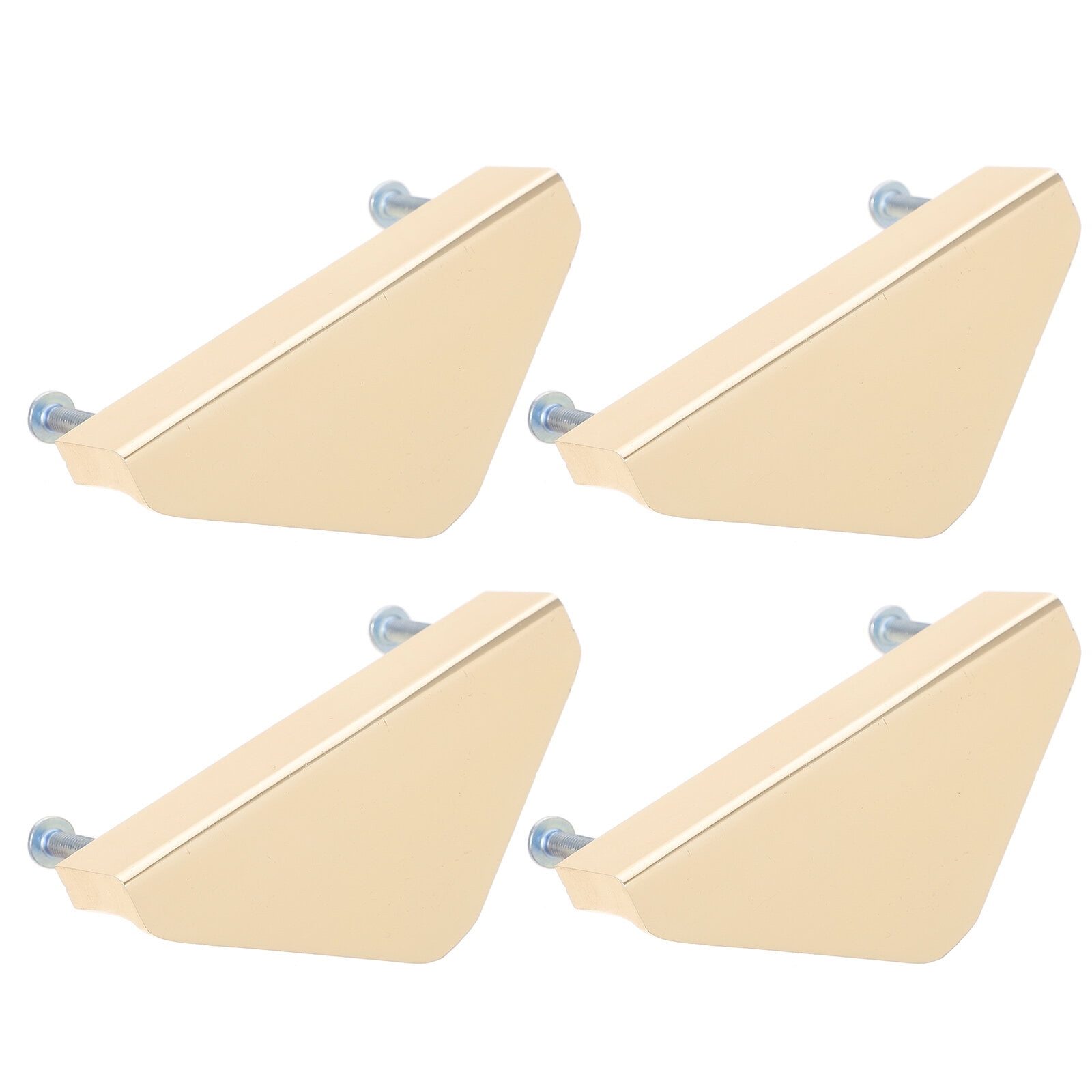 4pcs Triangle Drawer Pull Handles Triangle Shape Pulls Space