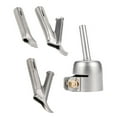 4pcs Triangle Speed Welding Nozzle Set Y Type Hot Air Blower Head Heat
