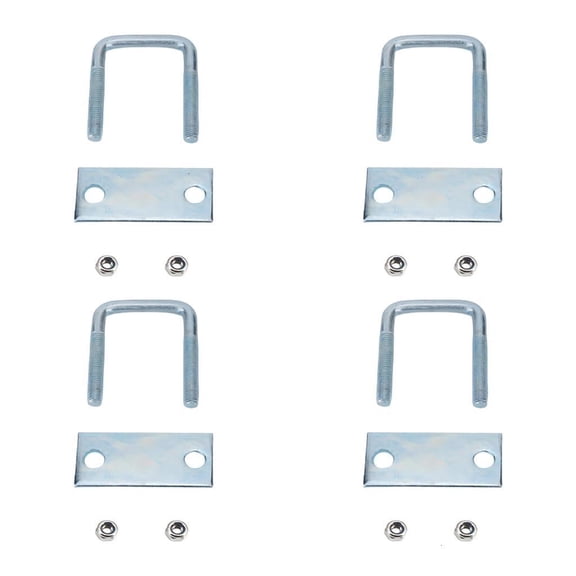 4pcs Truck Trailer Suspension Clamps Lock Leaf Spring for Enhances Stability