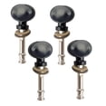thumbnail image 1 of 4pcs Ukulele Tuning Pegs Pin Machines Ukulele Guitar 4 String Black, 1 of 9