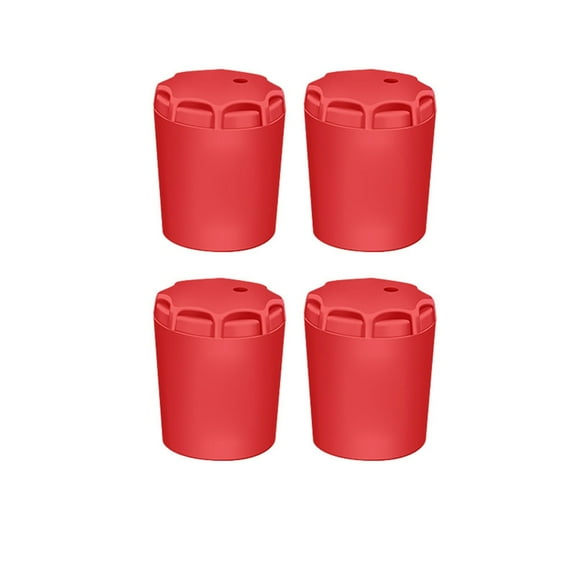 4pcs Universal Fishing Rod Tail Protector Silicone Rod End Caps Butt Cusion