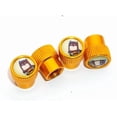thumbnail image 1 of 4pcs Universal Fit Cute Batman Car Wheel Tire Air Valve Cap Stem Dust Cover Gold, 1 of 5