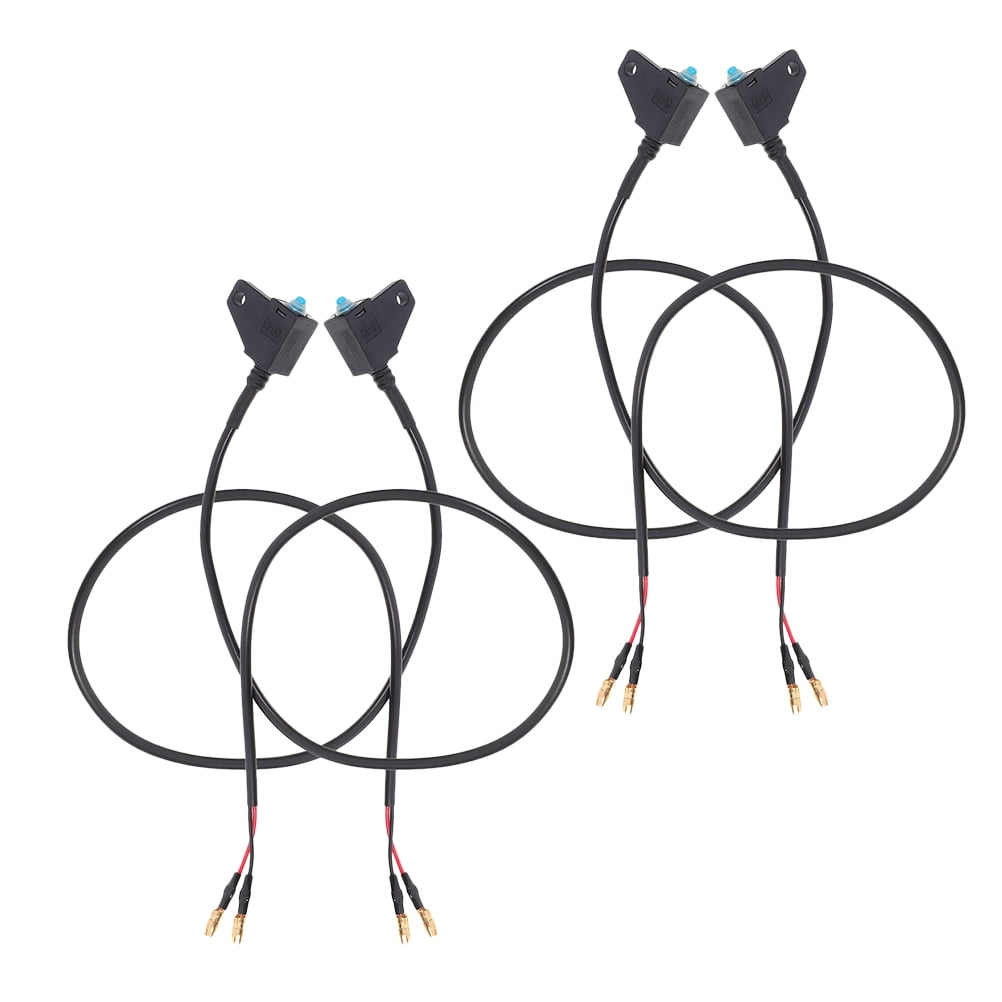 4pcs Universal Motorcycle Waterproof Brake Switch With Wire, Foot Brake Switch For Electric Motorcycle, Diy Motorcycle Parts And Accessories