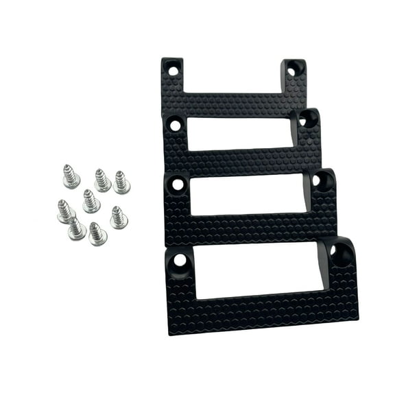 4pcs Universal Tape Measure Holder Rack Tool Storage Organizer Hanger for Garage and Workbench for Power Tool on Ladder