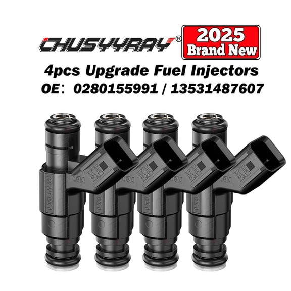 4pcs Upgrade Fuel Injectors for Mini Cooper R50 R52 2002-2005 2008 0280155991