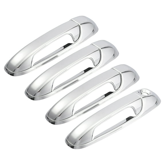 4pcs Vehicle Exterior Outside Door Handle Cover Trims for Dodge for Ram 1500 2500 3500 2002-2008