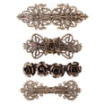 thumbnail image 1 of 4pcs Vintage Hair Pin Hair Clip Barrettes Headdress Hair Accessories European Style Copper Hairpin for Women Girls Ladies (Copper), 1 of 8