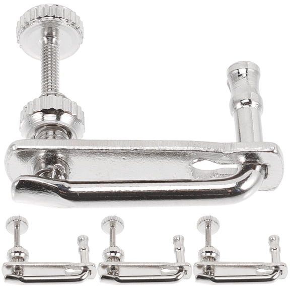 4pcs Violin Metal Tuning Adjusters Violin Fine Tuners Violin Alloy Tuner for 3/4 4/4 Violin