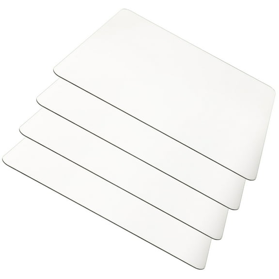 Raindrops Self Adhesive Mirror Tiles 4 Pieces Transparent Polystyrene Wall Stickers Easy to Apply for Home Decor