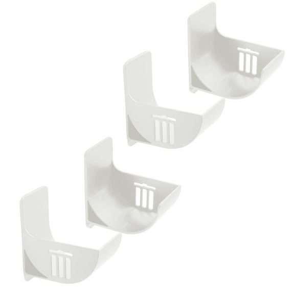 4pcs Wall Mounted Trash Bag Holder Bin Bag Organizers With Strong Adhesive for Multipurpose Use In Any Room Storage