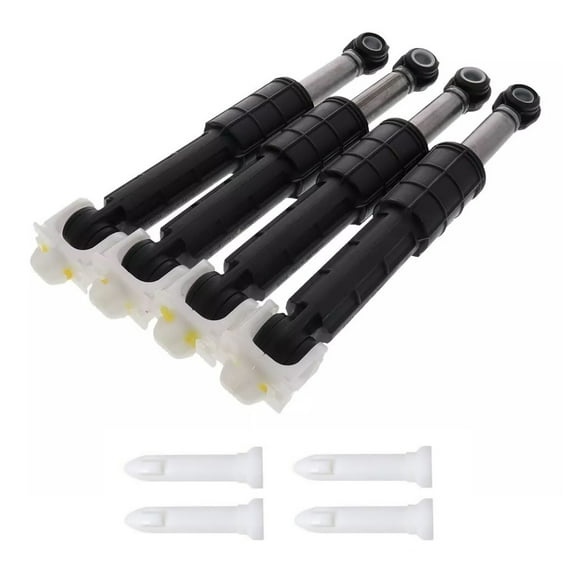 4pcs Washer Shock Absorbers for GE, Easy Replacement with Mounting Pins, High-Elasticity Parts for Quieter Laundry
