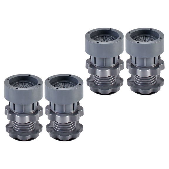 4pcs Reinforcement Foot Anti Skid Mats for Washing Machine with Anti Shock Pads
