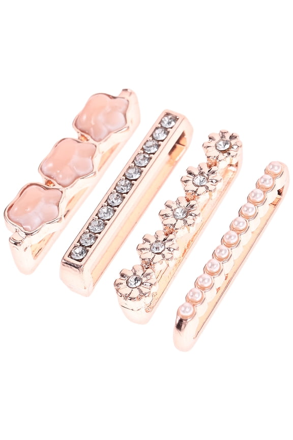 STRANDCHIC Smartwatch Decorations Alloy 4Pcs 0.9x0.24x0.24in