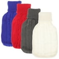 4pcs Water Filling Hot Water Bag Kitting Covers Hot Water Bottle