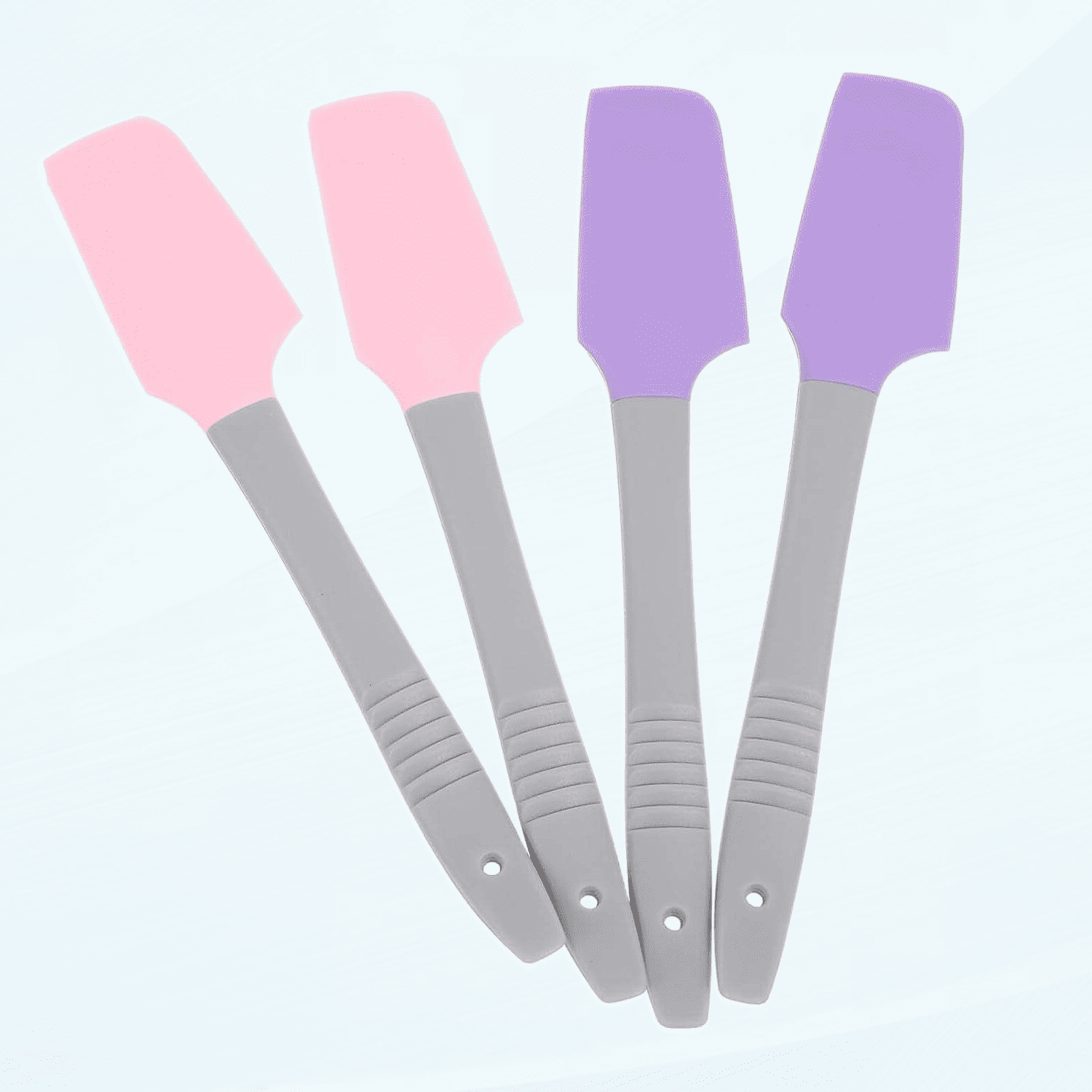 4pcs Wax Applicator Silicone Spoon Spatula Wax Sticks for Hair Removal