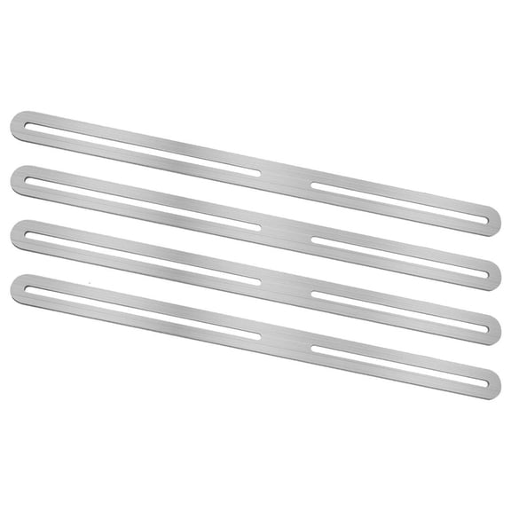 4pcs Weather Resistant Mailbox Fence Fixings for Long Time Use Durability