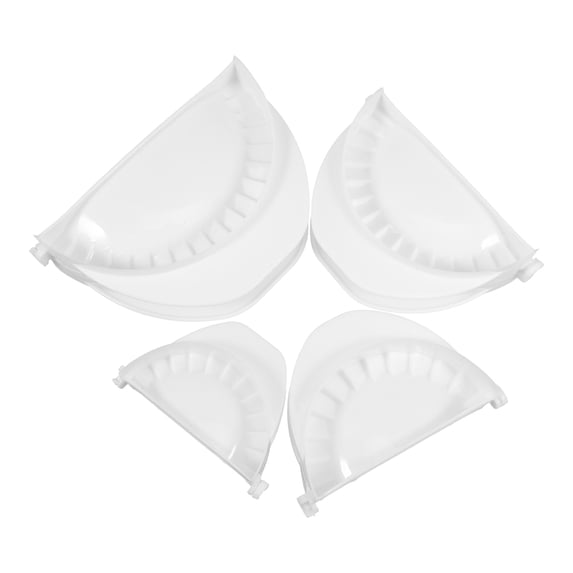 TABLZONE Empanada Maker Press Mould Plastic 4Pcs 7.5X5.4X1.1In