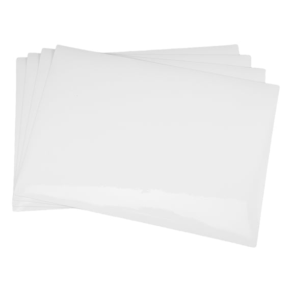 4pcs Washable And Removable Dry Erase Whiteboard Sticker Reminder Whiteboard Office Whiteboard Small Whiteboards Dry Erase Labels (A4)
