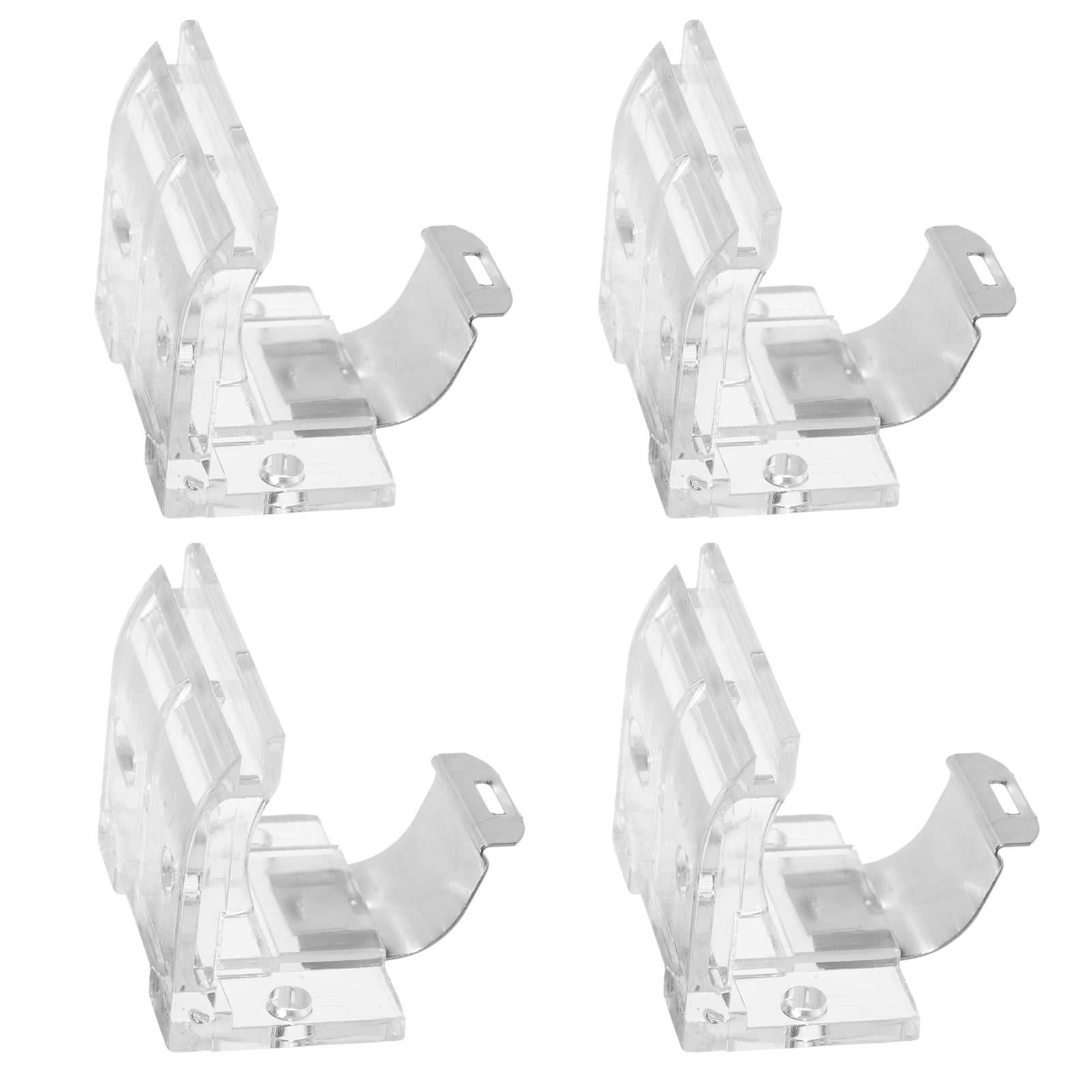 Window Blind Rope Bracket Headrail Supports Window Blinds Mounting Brackets - 4-Pack Plastic ...