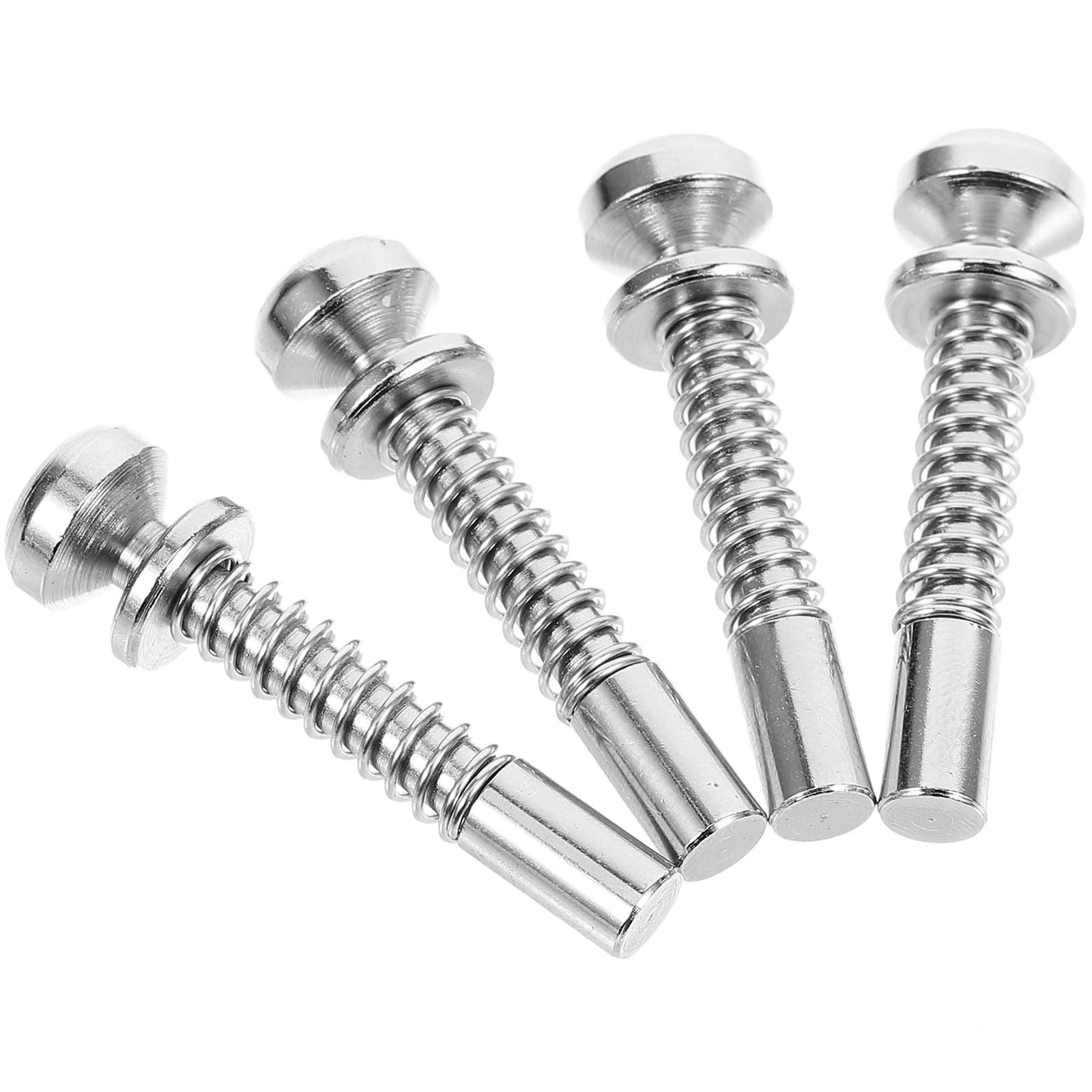 4pcs Window Screen Plunger Latches Security Spring Latches for Cages