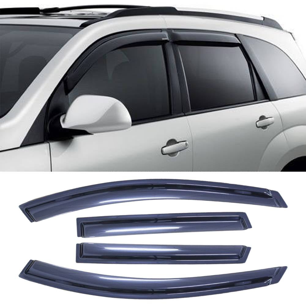 4pcs Window Visors OutChannel for 20092013 Nissan Rogue 20142015