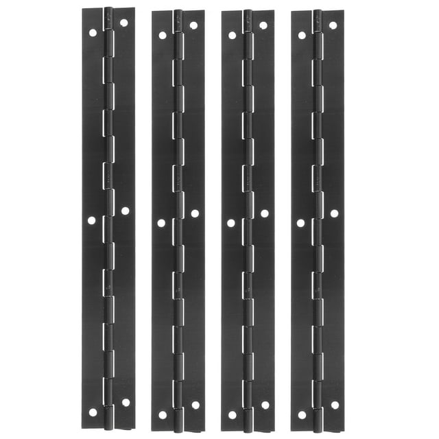 4pcs Wood Box Hinges Wooden Jewelry Case Hinges Heavy Duty Hinges Long