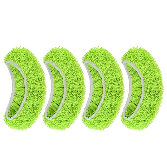 4pcs XL Microfiber Mop Pads Washable and Reusable Suitable for Multiple Floor Cleaning