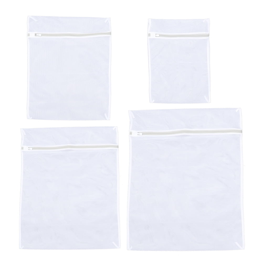 4pcs Zipper Mesh Laundry Bags Washing Machine Laundry Mesh Net Bags Laundry Bags