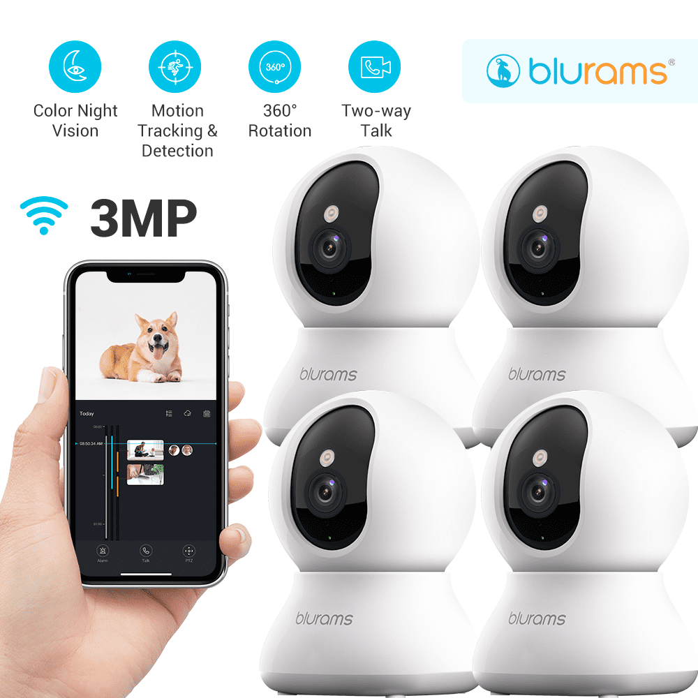 Blurams Home Security 2K Indoor 2-Way Audio, Motion Tracking - Main Image