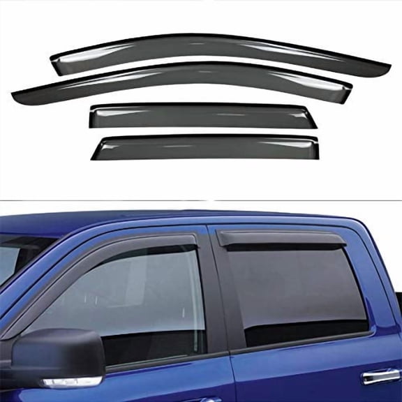 4pcs for 07-15 Edge/MKX Sun Rain Guard Window Visors