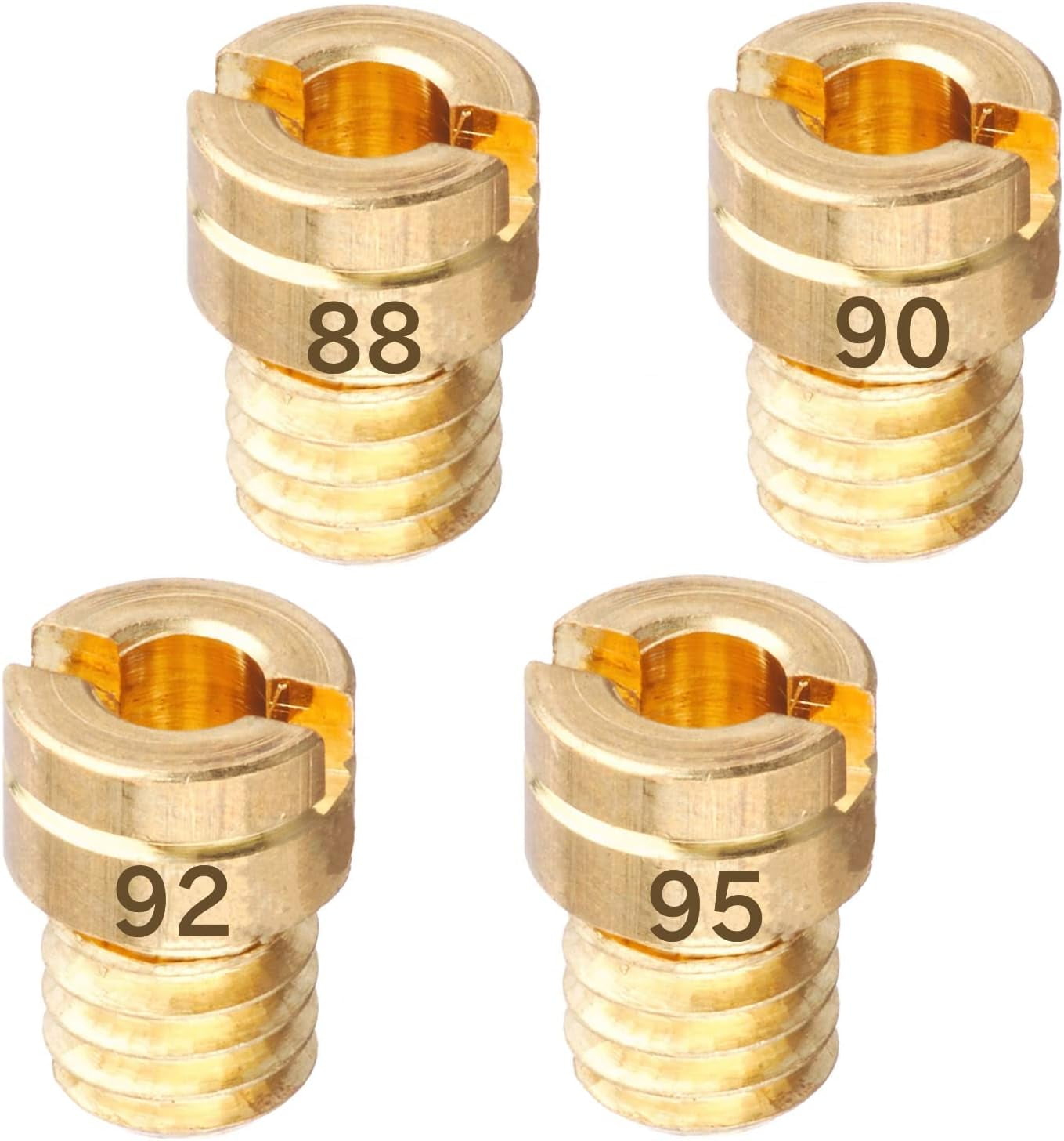 d 4pcs over main jet #88-#95 For Keihin PC18/PC20/PB16/PB18/CVK20
