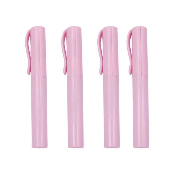 4pcs pen scissors creative stationery mini folding student art scissors pen cap student paper scissors.
