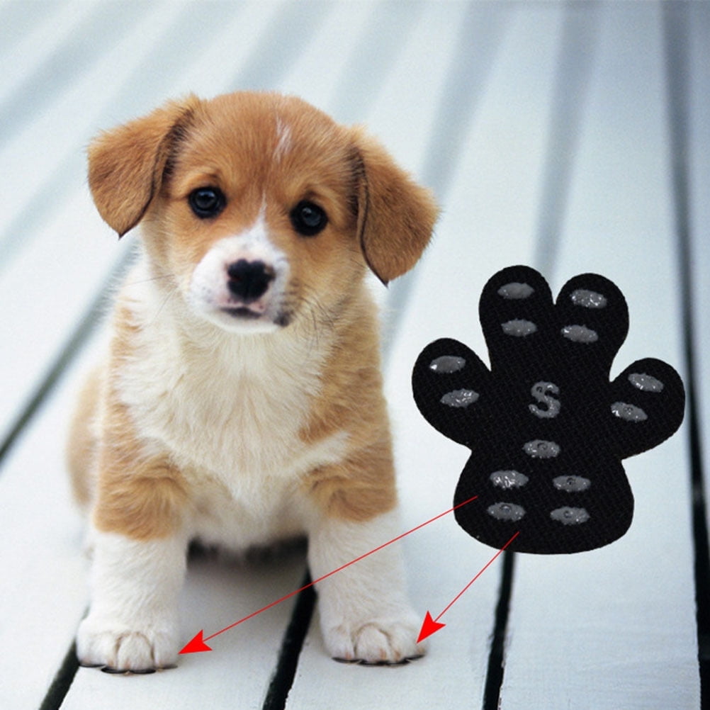4pcs/set Dog Paw Protection Pads Anti Slip Pet Paw Protector Self