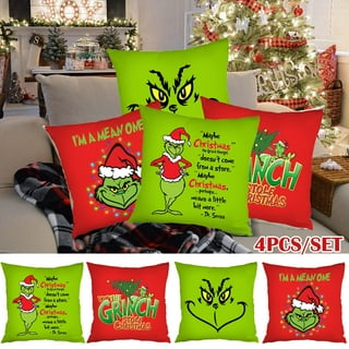 Grinch Pillow, Grinch Christmas Pillow Decor, Grinch Christmas Gift -  Stunning Gift Store